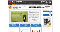 Desktop Screenshot of booklists.com.au